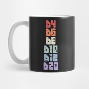 Roleplaying Game Polyhedral Dice | D20 Mug